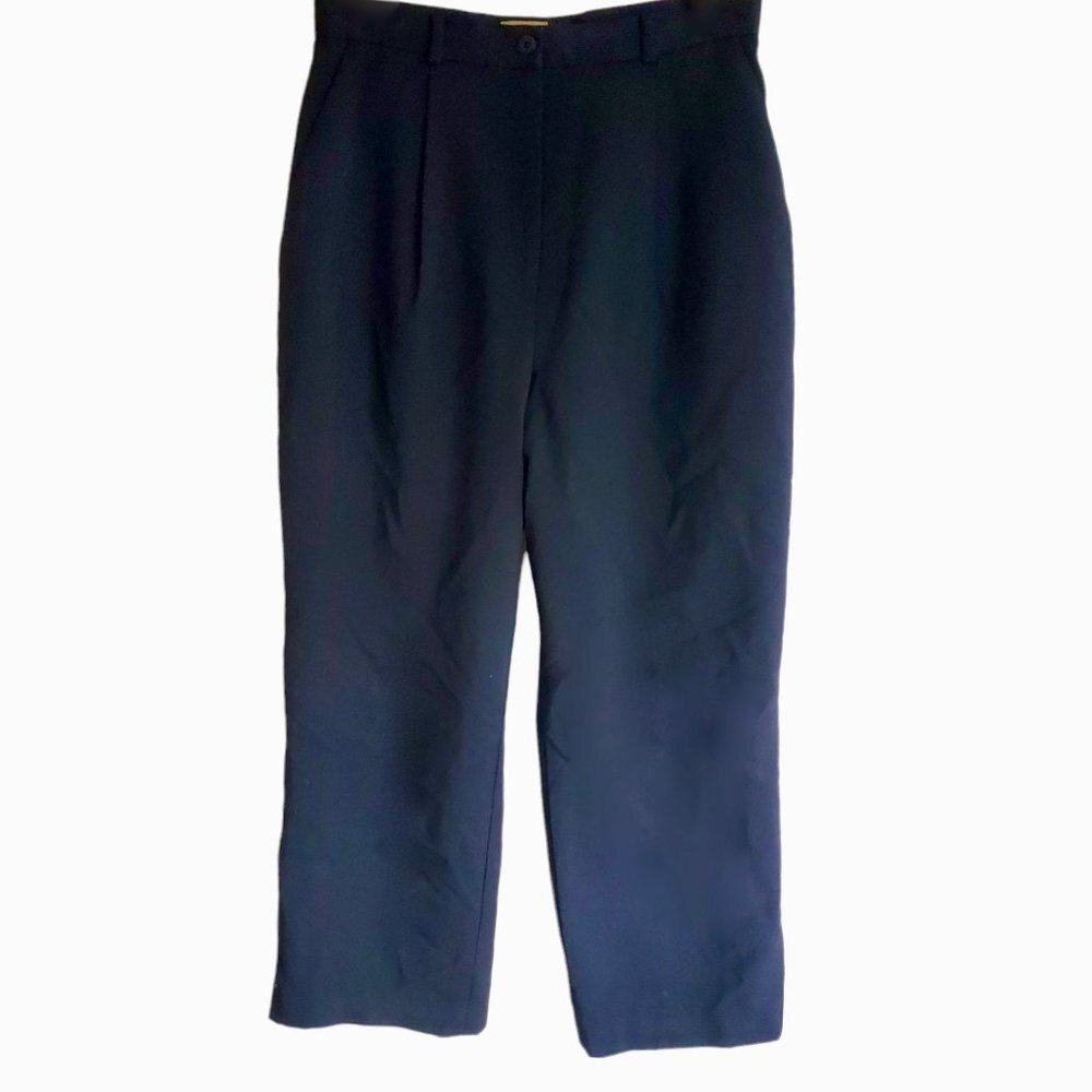 Caslon 100% Wool Dress Pants Womens 8 Lined Straight Leg Pockets Career Business